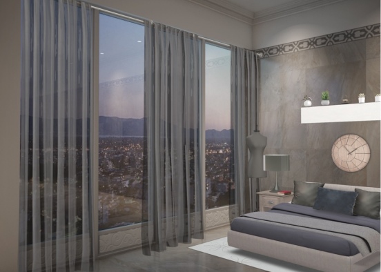 Vista Bedroom Design Rendering