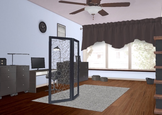 Dream home office Design Rendering