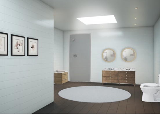 salle de bain 1 Design Rendering