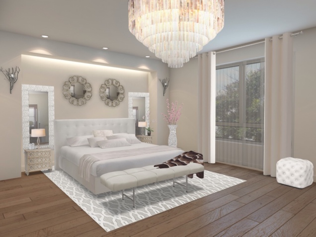 light and Nice bedroom 🌸✨