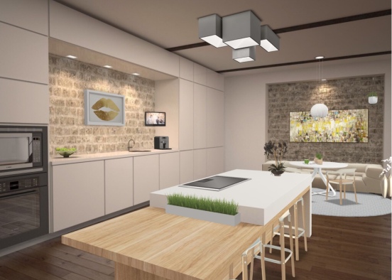 Dream kitchen ❤️ Design Rendering