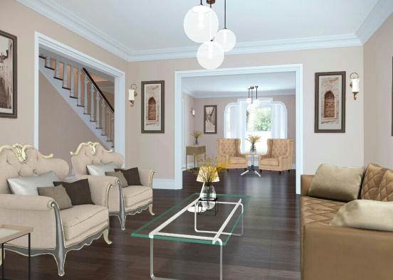 e.i.Living room XV Design Rendering