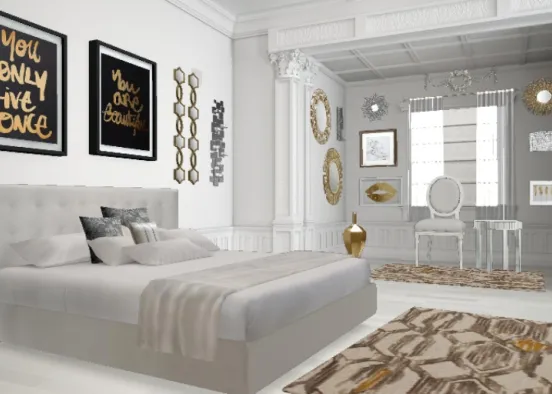 Bedroom love Design Rendering