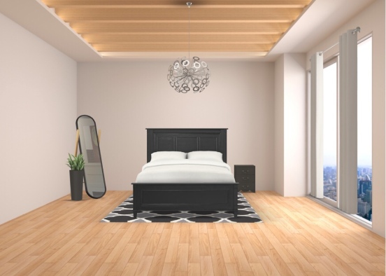 modern room Design Rendering