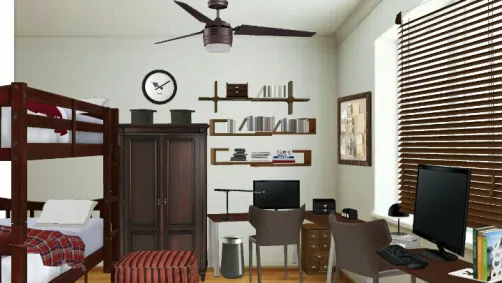 Quarto de estudante 