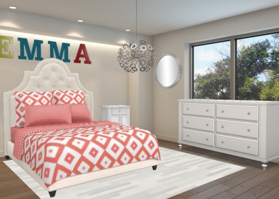 Emma's Room Design Rendering