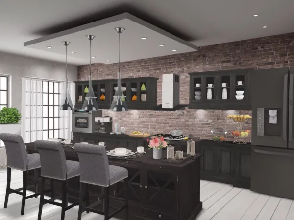 Professional interior design created with Homestyler 3D design software