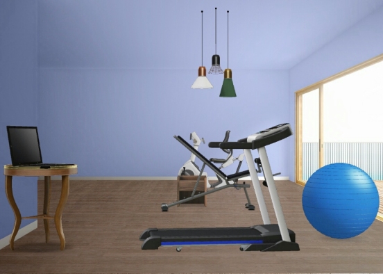 Gym by the sea Design Rendering