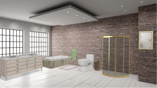 baño elegante