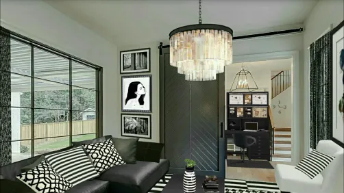 Black & White small room⚪⚫