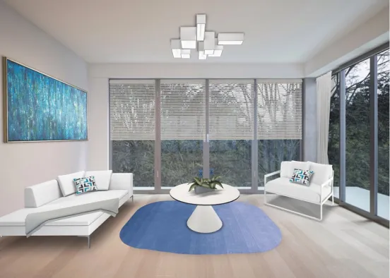 Living Room-Lounge Room 💕 Design Rendering