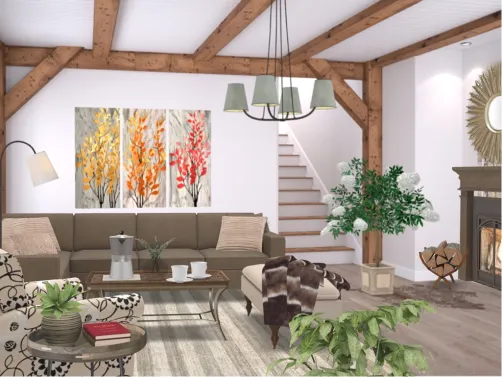 Rustic Living Room