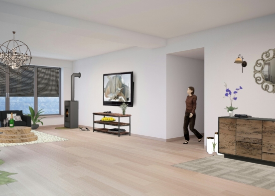 Livingroom 3 Design Rendering