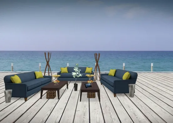 Living with a dock Design Rendering