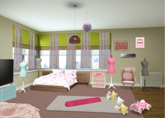 this is my dream room hope one day I could have that😘🥰😍😊😇 Design Rendering