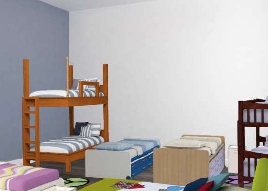 Children's Bedroom (8) Design Rendering