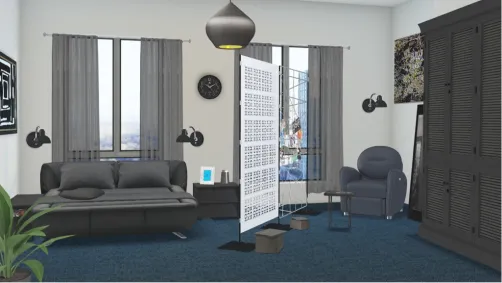 Bedroom for a teenager