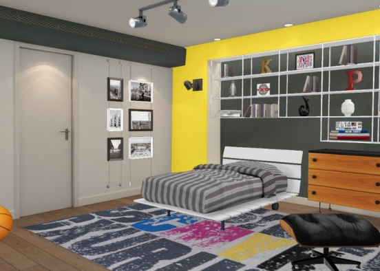 Dormitório 02 Design Rendering