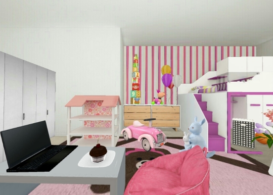 Детская комната  Design Rendering