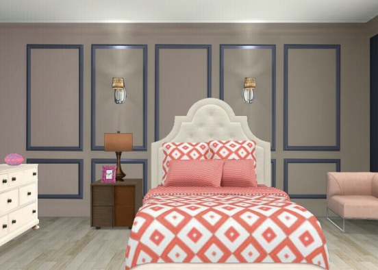 Litle bedrooms girls  Design Rendering