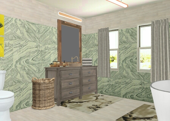 Just bathrooom  Design Rendering