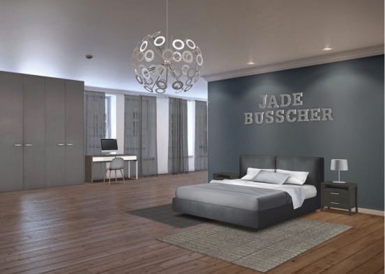 Jade haar room Design Rendering