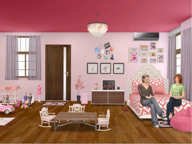 Pink rooms