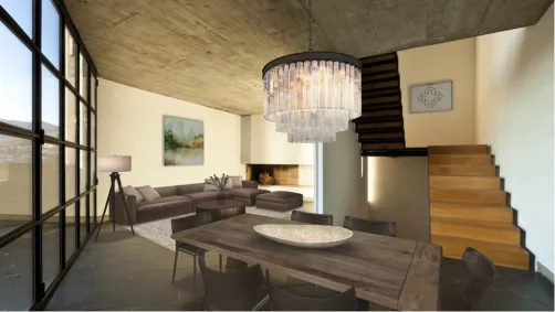 Samuel Mitchell Interiors - Living and Dining