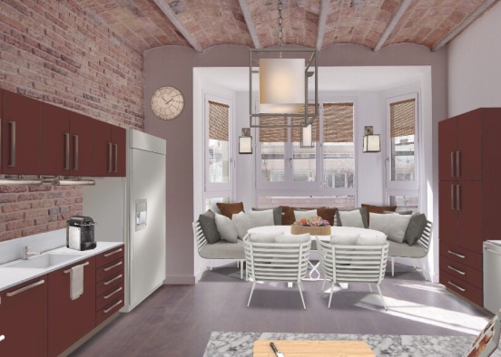 Another Brick in the Kitchen 🧱 Design Rendering