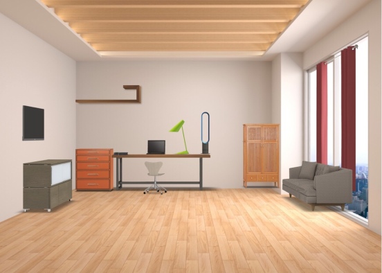 epic office  living room Design Rendering