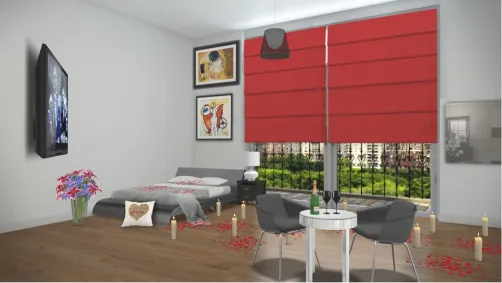 Bachelor and bachelorette’s bedroom