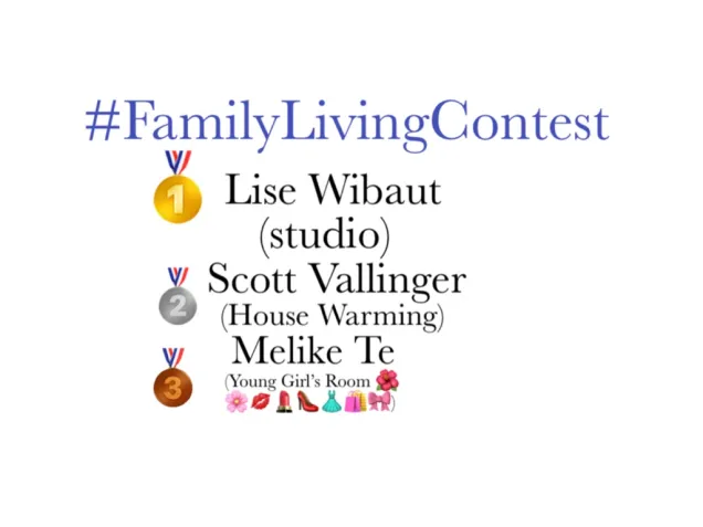 WINNERS: Family Living Contest