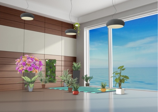 Plant Lover Room Design Rendering