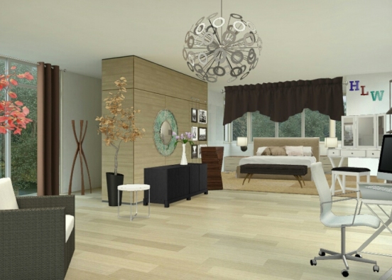 Bedroom elegant 1 Design Rendering