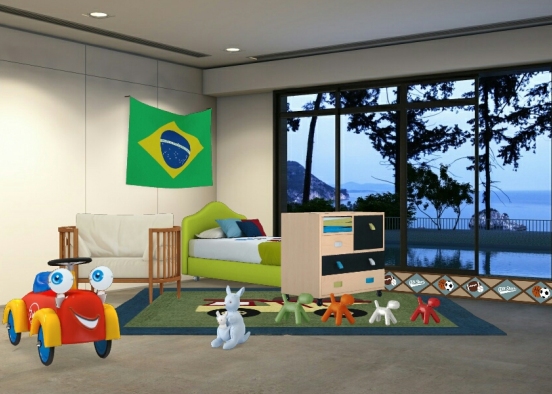 Детская комната от Kostya. Design Rendering