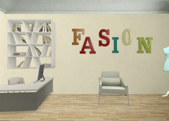 My fashion office  Design Rendering