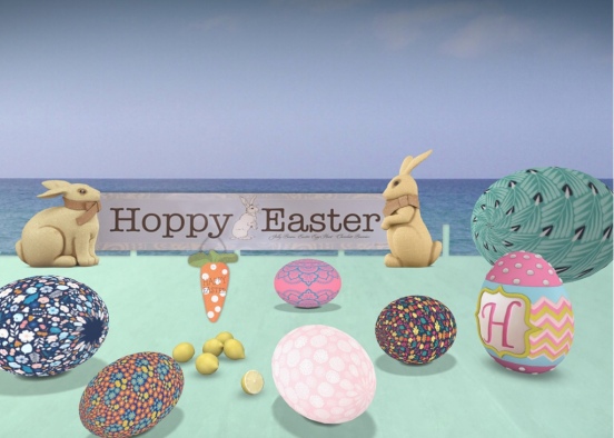 Easter party Design Rendering