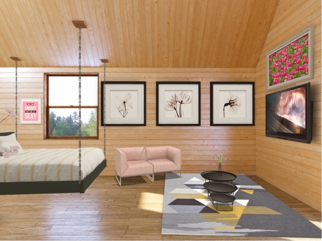 Honey Moon cabin room 