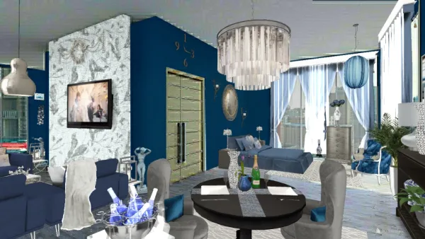 Professional interior design created with Homestyler 3D design software