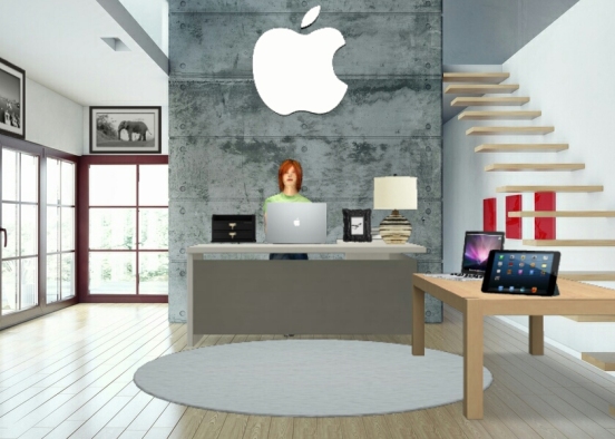 Oficina apple Design Rendering