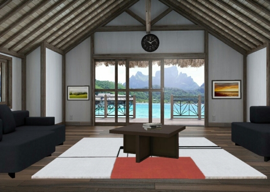 The Enchanted Beach House  Design Rendering