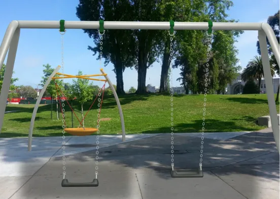 lonely playground  Design Rendering