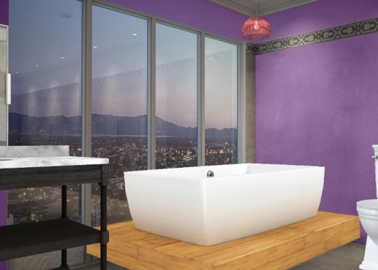 Sala de baño Design Rendering