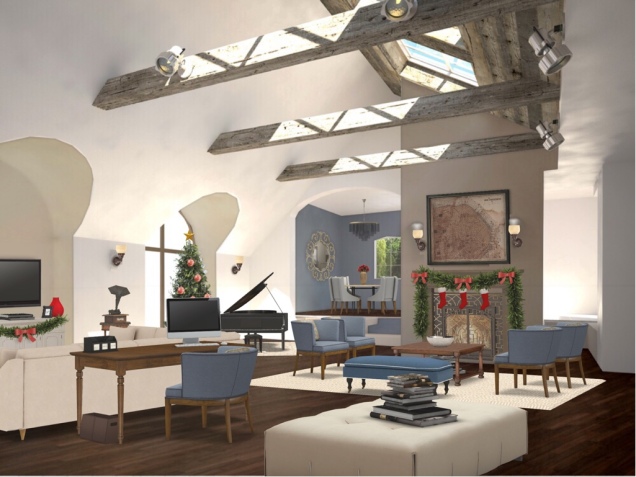 Modern Open Plan Country Home