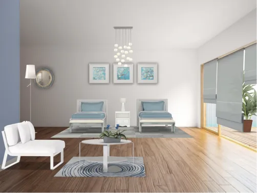 Blue kids room 
