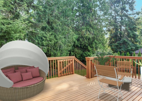 outdoor living!!🌿🌳 Design Rendering
