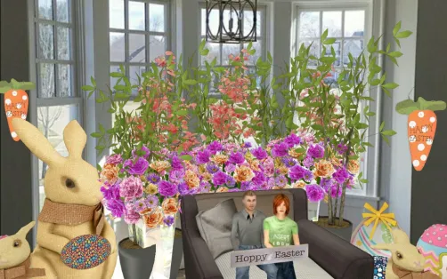 Easter picture area🐇
