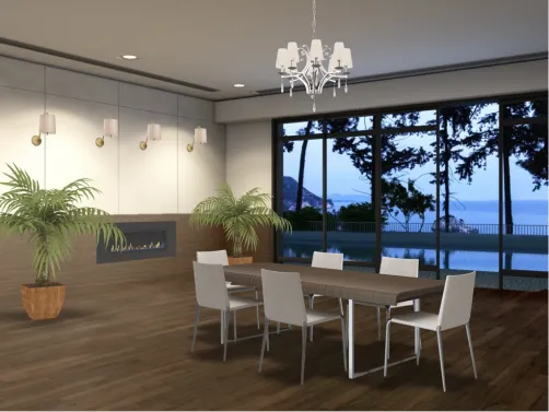 Fancy dining room