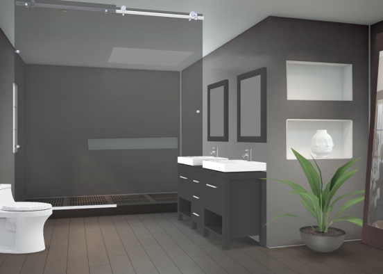 comfort room Design Rendering