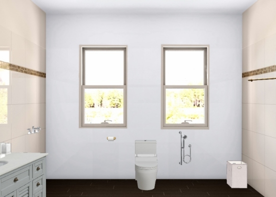 Toilet Design Rendering
